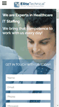 Mobile Screenshot of healthcareitstaffing.com
